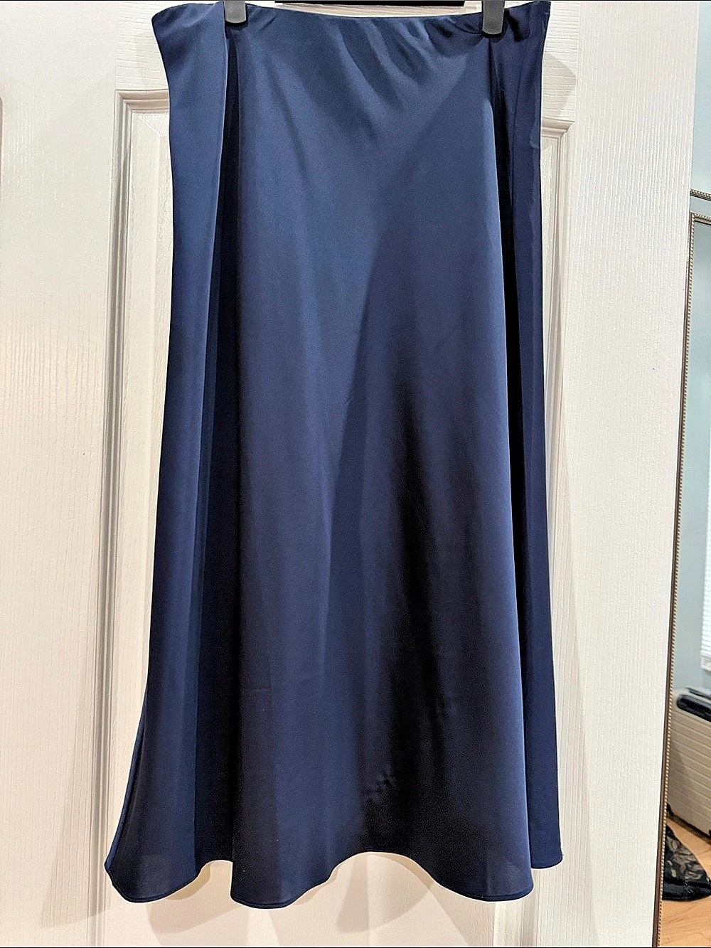 J.Crew Maxi Skirt in Blue Size Medium